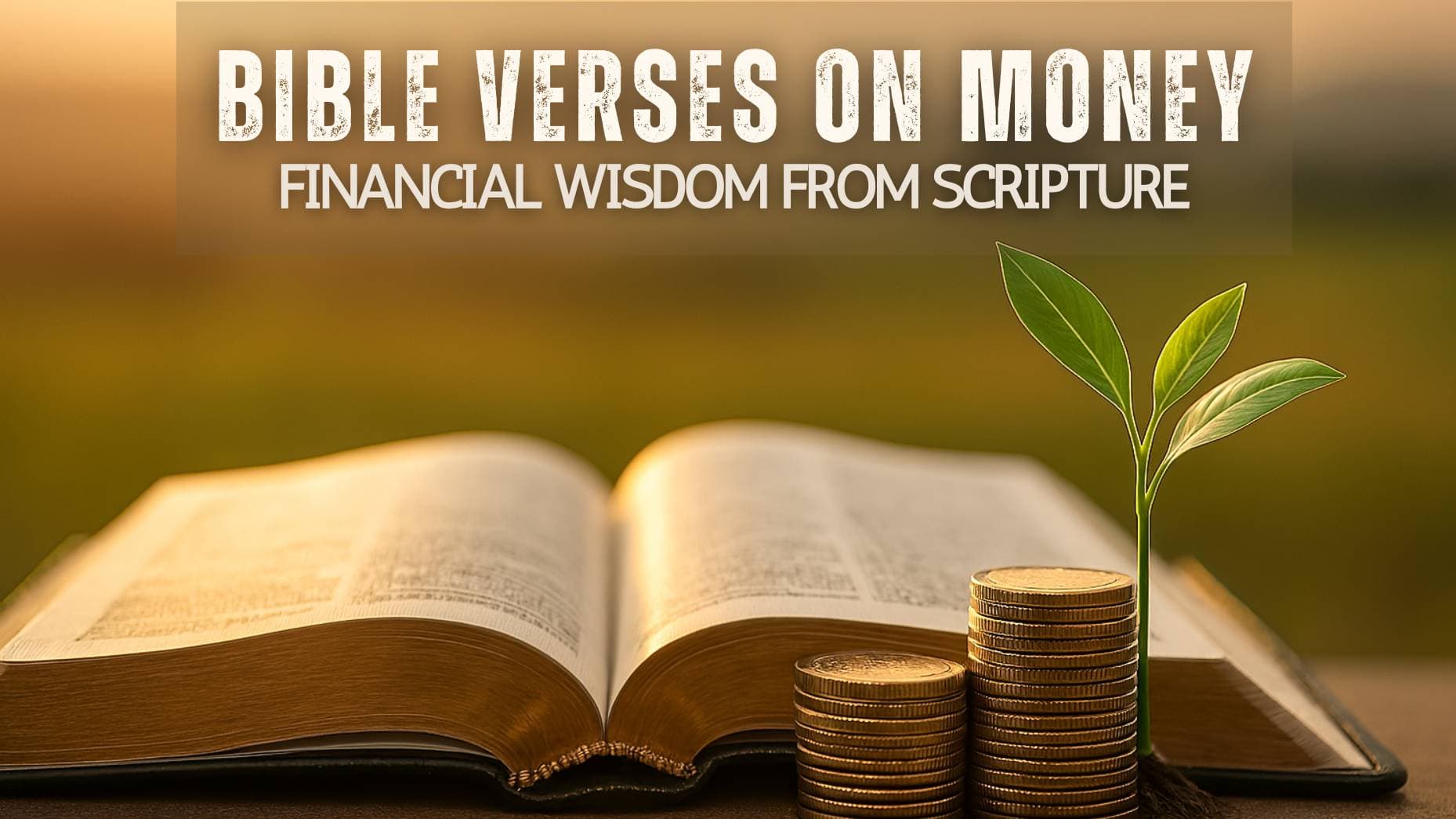 Bible Verses on Money: Biblical Wisdom for Financial Success and Stewardship