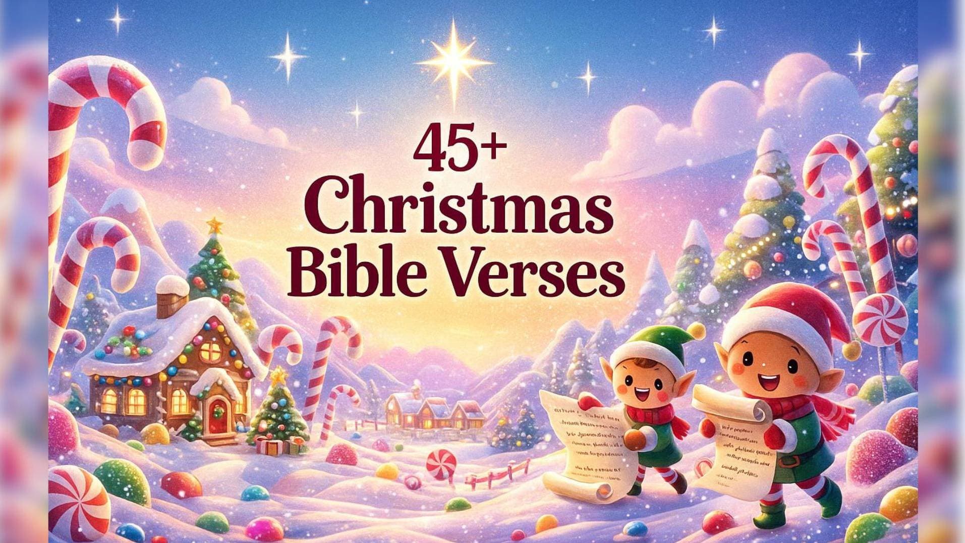 45+ Christmas Bible Verses to Celebrate the Birth of Christ