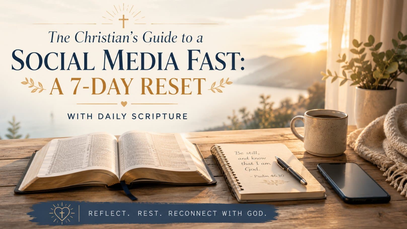 The Christian's Guide to a Social Media Fast: A 7-Day Reset (With Daily Scripture)