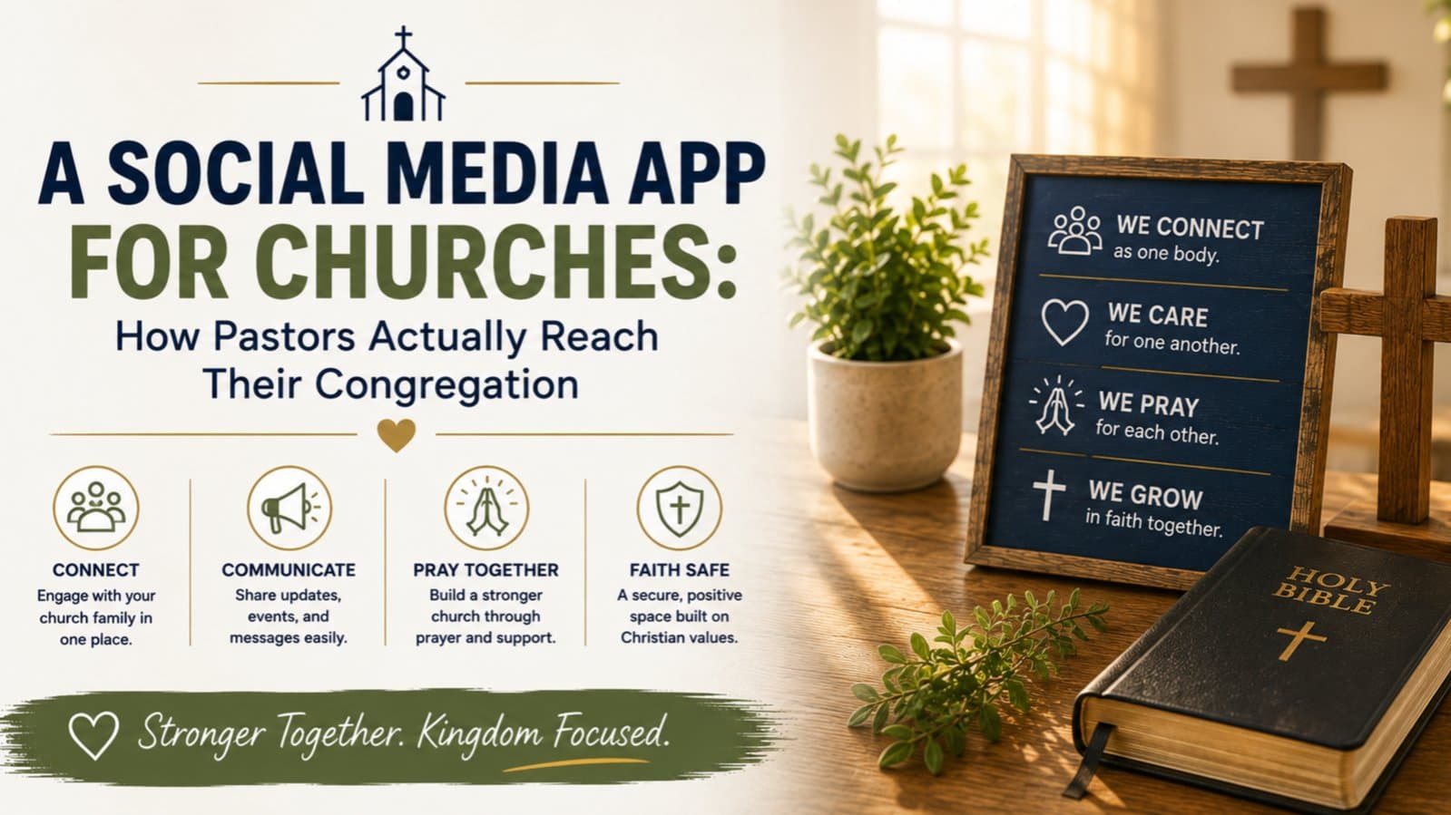 A Social Media App for Churches: How Pastors Actually Reach Their Congregation