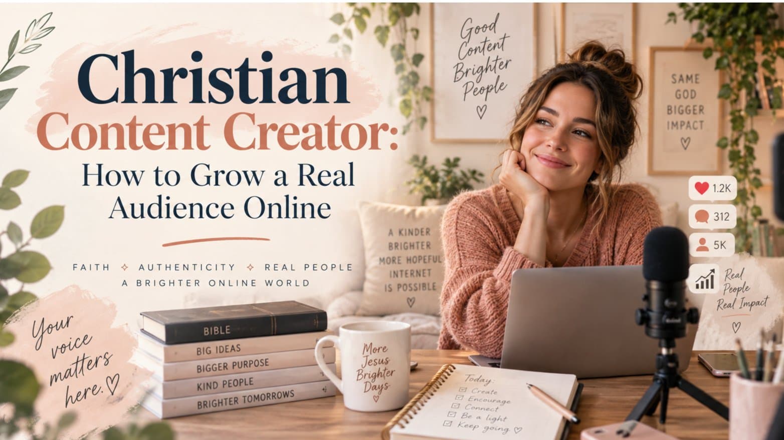 Christian Content Creator: How to Grow a Real Audience Online